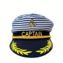 Нова капитанска шапка на райе Captain с Котва, снимка 5