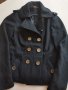 Късо черно палто с подплата на h&m, снимка 1 - Палта, манта - 41565866