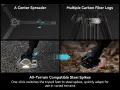 Професионален карбонов видео статив Smallrig FreeBlazer Heavy-Duty Carbon Tripod Kit AD-100, снимка 13