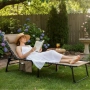 Сгъваем градински шезлонг - легло с джоб - пълен релакс и комфорт, снимка 11