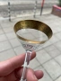 Обожавам ги 🥰 Бонбонски кристални чаши с любима форма и широк,гравиран златен кант и във вътрешност, снимка 8