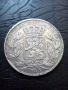 5 франка 1865 година Белгия сребро, снимка 1 - Нумизматика и бонистика - 44826686