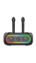 Преносима тонколона, Borderline, Два микрофона, Bluetooth, ZQS4247, Черна, снимка 2