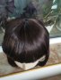 Нова тъмно кестенява перука 35 см Боб стил - мод.22, снимка 4