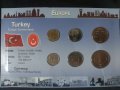 Комплектен сет - Турция 2005-2007 , 6 монети , снимка 1 - Нумизматика и бонистика - 44483265