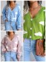 Дамски моден пуловер Baiyun, 3цвята - 023, снимка 1 - Блузи с дълъг ръкав и пуловери - 41914431