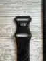 Дамска черна гумена каишка за Apple Watch с релефни детайли 🖤, снимка 2