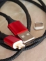 USB кабел с магнитни пинчета 2 броя, чисто нов , снимка 3