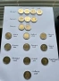 Колекция от 2 евро монети на 13 държави, снимка 3