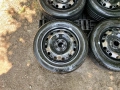 4бр.Оригинални железни джанти 15цола 5x100 + ГУМИ 195/55/15 за Vw,Audi,Skoda,Seat, снимка 5