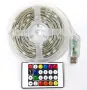 RGB LED Магическа светлинна лента с дистанционно и Bluetooth управление с проложение, снимка 6