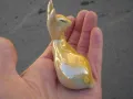 СТАР БЪЛГАРСКИ ПОРЦЕЛАН СЪРНА СЪРНИЧКА 1960 , снимка 6