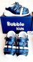 №19-№24, Бебешки сандали за момче BUBBLE KIDS в синьо и в бяло, снимка 3