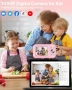 Нова Розова фото камера 1080P 44MP за деца и начинаещи с карта 32GB, снимка 2