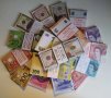 Висококачествени реквизитни сувенирни пари, 25 вида банкноти от 6 различни валути, снимка 1 - Нумизматика и бонистика - 41183476