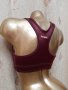 NEWBODY M Сатенено еластично бюстие бордо, снимка 2