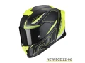 Мото Каска за мотор SCORPION EXO-R1 EVO AIR GAZ MAT NEON,2 визьора, снимка 1