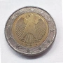 Монета 2 Euro Germany 2002 D Mint Error , снимка 1