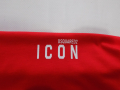 нова тениска dsquared2 icon оригинална блуза риза мъжка червена M, снимка 4