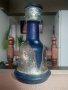 Продавам ваза от цветно стъкло.Украсена с обков., снимка 1 - Вази - 39728261