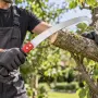 Ръчен градински трион за клони 40 см с извита форма и кука за лесно и прецизно рязане, снимка 2