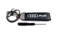 Ключодържател от кожа + калъфче за ключ за автомобил Audi , Mercedes , BMW и др., снимка 3