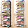 Метална етажерка стелаж за обувки до 30 чифта Amazing Shoe Rack, снимка 4