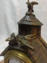 Много стар антикварен каминен часовник ,порцеланов циферблат , снимка 11