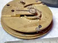A. W. W.Co. WALTHAM MASS. МЕХАНИЗЪМ от СТАР АМЕРИКАНСКИ ДЖОБЕН ЧАСОВНИК с РИМСКИ ЦИФЕРБЛАТ 40364, снимка 7
