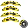 Капаци за спирачни апарати AUDI Sline Ауди жълти комплект, снимка 1