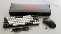 HXSJ Геймърски RGB комплект - клавиатура V200 и безжична мишка T66, снимка 1