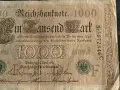 Райх банкнота - Германия - 1000 марки (зелен печат) | 1910г., снимка 3