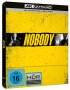 нов 4К + блу рей стилбук с екшън филма НИКОЙ - 4K + Blu-ray Steelbook NOBODY