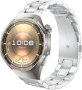 Метална Стоманена Верижка за часовник - Huawei Watch GT6 | GT5 | GT4 | GT3 Pro | GT2 Pro 46 - Сребри, снимка 2