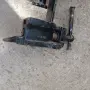 Антиварно часовникарско / бижутерско менгеме с мини наковалня, СССР, снимка 4