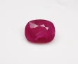 Рядък Ненагряван Африкански Рубин 3.49кт с Vivid пурпурно-Червен Огън! Сертифициран! Нов!, снимка 4