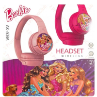 Безжични слушалки с вграден микрофон Barbie, сгъваеми и регулируеми, снимка 1 - Слушалки, hands-free - 44707786