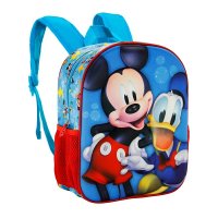 Детска раница Disney Mickey Cheerful 3D, 31cm Код: 8445118032437, снимка 1 - Раници - 41797520