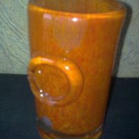 Стъклена ваза Мурано, снимка 1 - Антикварни и старинни предмети - 40028110
