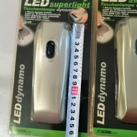 Немски LED фенери с динамо и акумулаторна батерия , снимка 1 - Друга електроника - 44810502