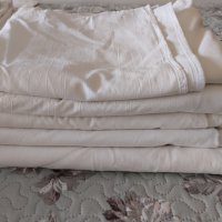 бели хасени чаршафи, снимка 1 - Спално бельо - 44443018