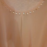 Нежна официална блуза от фина материя, снимка 2 - Корсети, бюстиета, топове - 41457366