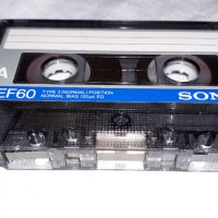 Аудио касета SONY EF60 , снимка 4 - Аудио касети - 41613045