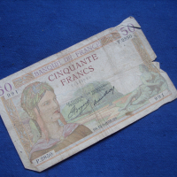 50 франка 1935 г Франция, снимка 1 - Нумизматика и бонистика - 36366516