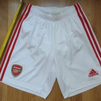 Arsenal / Adidas - мъжки футболни шорти на АРСЕНАЛ , снимка 1 - Спортни дрехи, екипи - 41936009