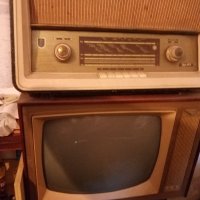  Телевизор и радио ,Антики, снимка 1 - Антикварни и старинни предмети - 42564420
