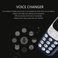 VOICE CHANGER Гласов Mодулатор на Гласа Промяна Гласова Модулация Глас Изкривяване + Запис Разговори, снимка 1 - Телефони с две сим карти - 41309991