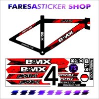 Стикери (Лепенки) за 'BMX' Байкове, снимка 4 - Аксесоари за велосипеди - 41530099