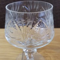 Кристални чаши, снимка 5 - Антикварни и старинни предмети - 38853216
