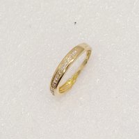 Златни пръстени-18К с диаманти, снимка 10 - Пръстени - 39790190